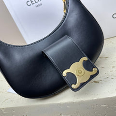 Celine Medium Ava Triomphe Black
