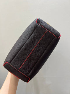 Delvaux Cool Box Mini Bohème Black / Red