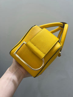 Delvaux Cool Box Mini Bohème Golden Yellow