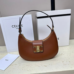 Celine Medium Ava Triomphe Brown