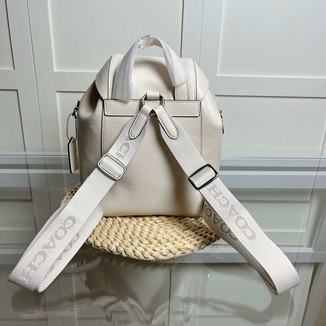 Coach Pace Mini Backpack Blue Off White