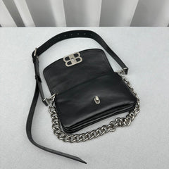 Balenciaga  Small BB Soft Flap Shoulder Black