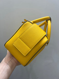 Delvaux Cool Box Mini Bohème Golden Yellow