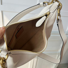 Coach Juliet Bag Shoulder 25 - Off White Ferragens Douradas