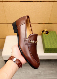 Gucci Horsebit Loafer Marrom.