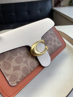 Bolsa Coach Tabby 26 Signature Canvas Colorblock