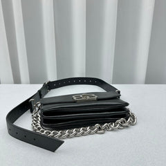Balenciaga  Small BB Soft Flap Shoulder Black
