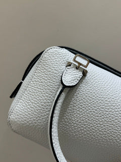Delvaux Cool Box Mini Bohème White / Black