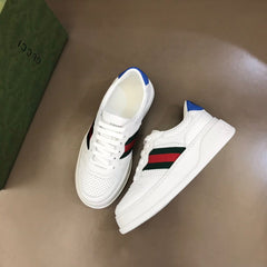 Gucci Chunky GG Web Sneaker White Blue.